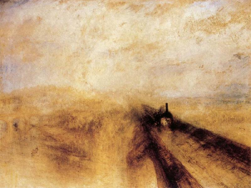 J.M.W. Turner Rain,Steam and Speed-The Great Western Railway